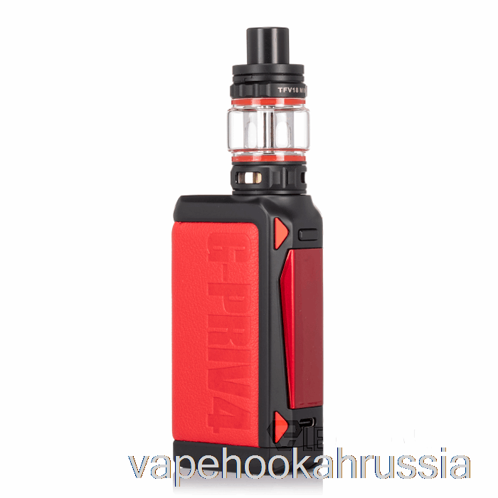 стартовый комплект Vape Juice Smok G-priv 4 230w красный